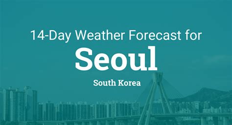 south korea temperature today.
